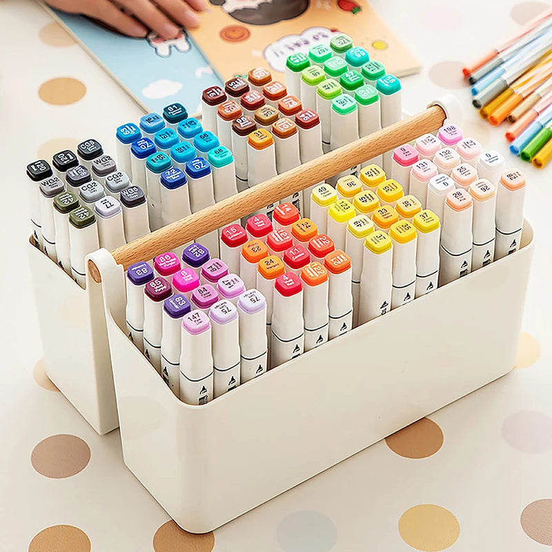 Porte-stylos et boîte de rangement multifonction