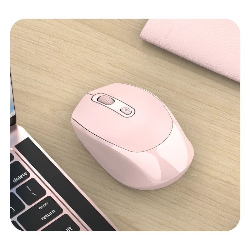 Souris sans fil rechargeable Bluetooth & 2.4G