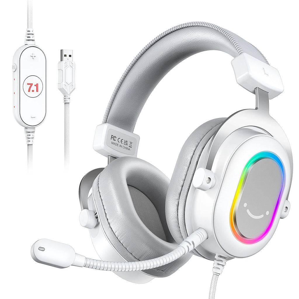 Casque gaming FIFINE RGB Ampligame-H6W