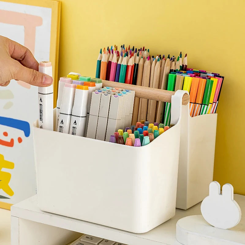 Porte-stylos et boîte de rangement multifonction