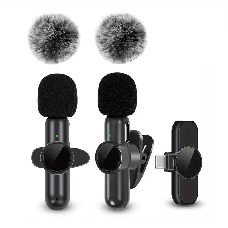 micro-cravate sans fil avec bonnette anti-vent
