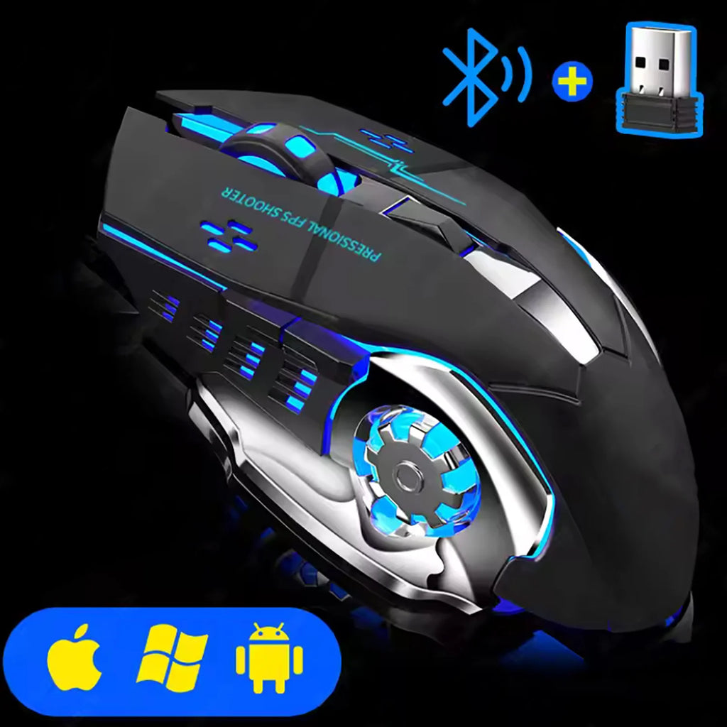 Souris Gaming Sans Fil Rechargeable