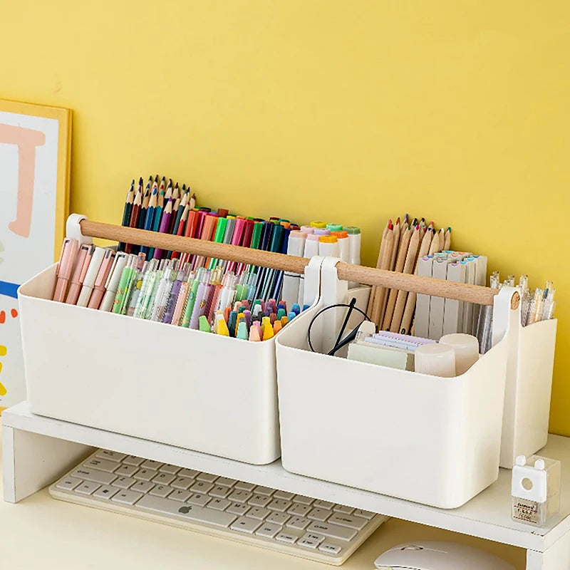 Porte-stylos et boîte de rangement multifonction