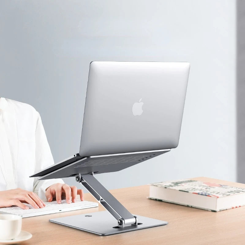 Support d’ordinateur portable en aluminium réglable